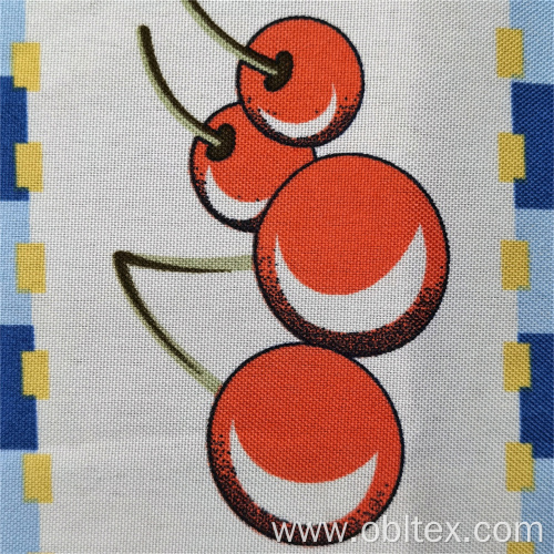 OBL-T-09 Woven Fabric 100%Polyester Minimatte Print